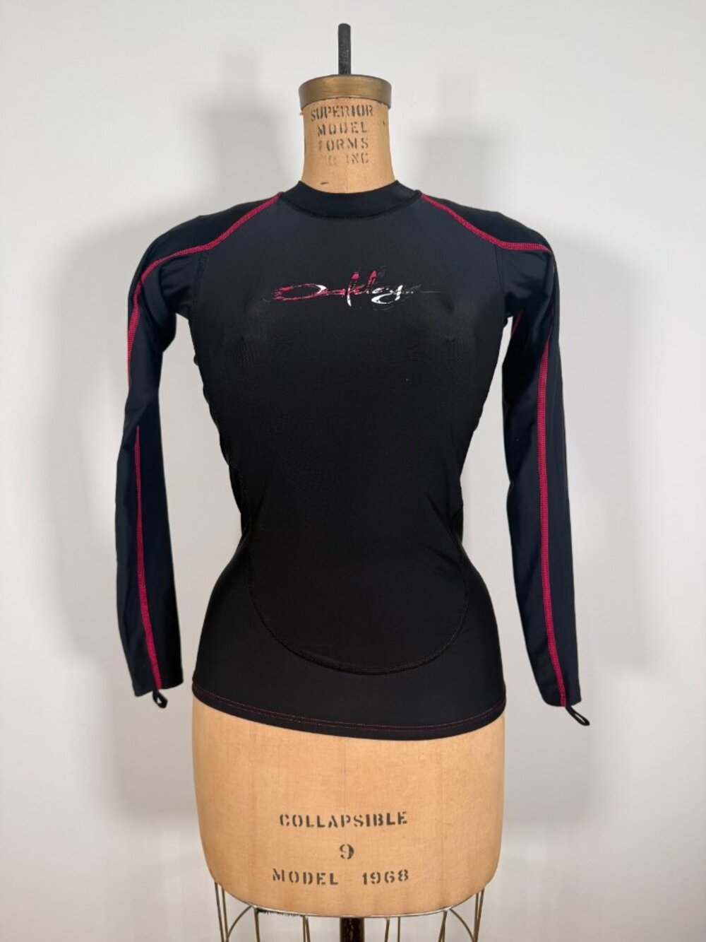 Y2K Oakley Surfwear Logo Women's Rashguard Compression Top